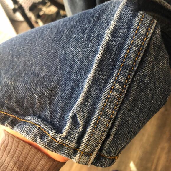 Levi's Mens 501 501XX Late 2000s Straight Leg Button Fly Blue Denim Jeans - Picture 12 of 13